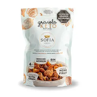 Granola Keto 300g Sofia Jaramillo