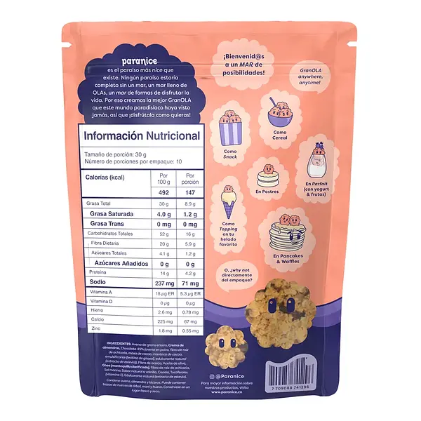 Granola Chocolate Chips 300g Why Not
