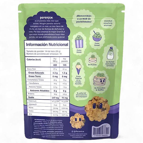 Granola Pistacho 300g Why Not