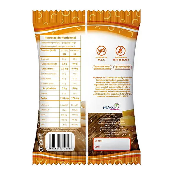 Rosquitas Naturales De Quinoa 12g Quinoa Club