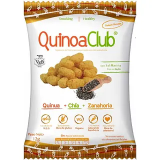Snack Quinua+ Chía + Zanahoria 12g Quinoa Club