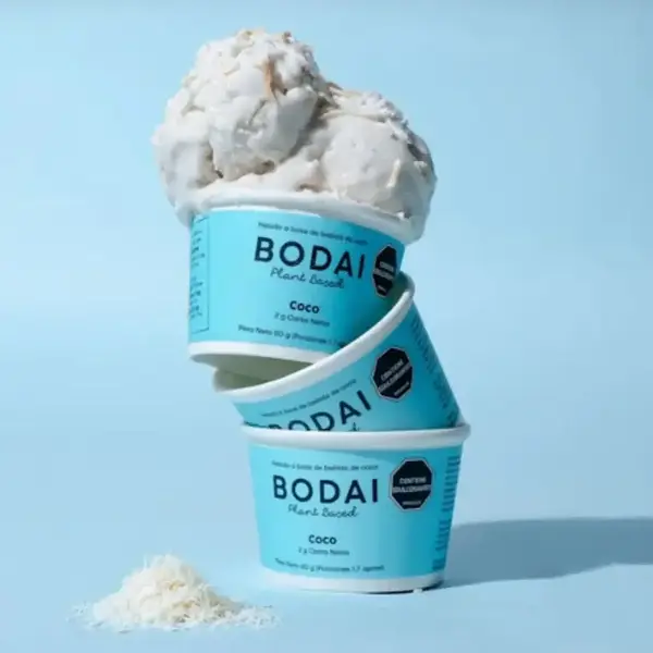 Helado De Coco 80gr Bodai