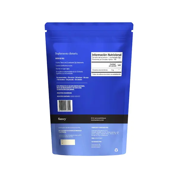 Creatina 300g Savvy