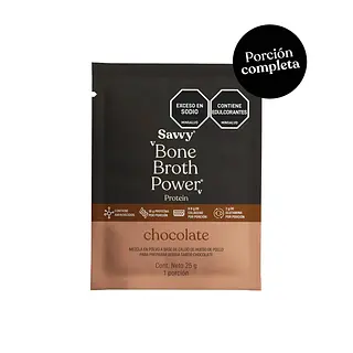 Bone Broth Power Chocolate Sachet 25g Savvy