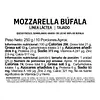 Queso Mozzarella Búfala Tajado 250g Santosano