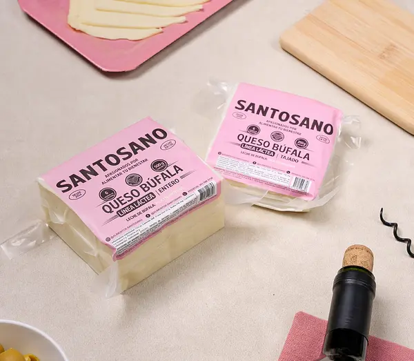 Queso De Búfala Entero 500g Santosano