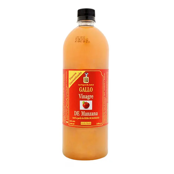Vinagre De Manzana Con La Madre 1000ml Gallo