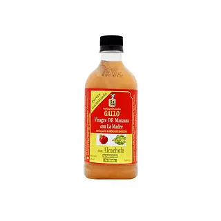 Vinagre De Manzana Con La Madre Alcachofa 500ml Gallo