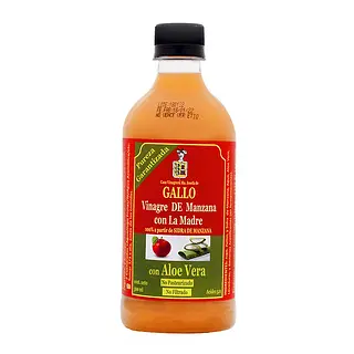 Vinagre De Manzana Con La Madre Aloe Vera 500ml Gallo