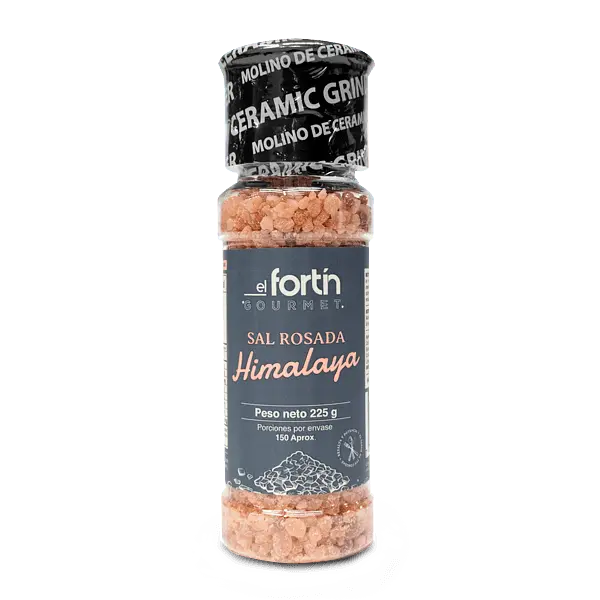 Sal Rosada Del Himalaya En Cristales 225g El Fortín